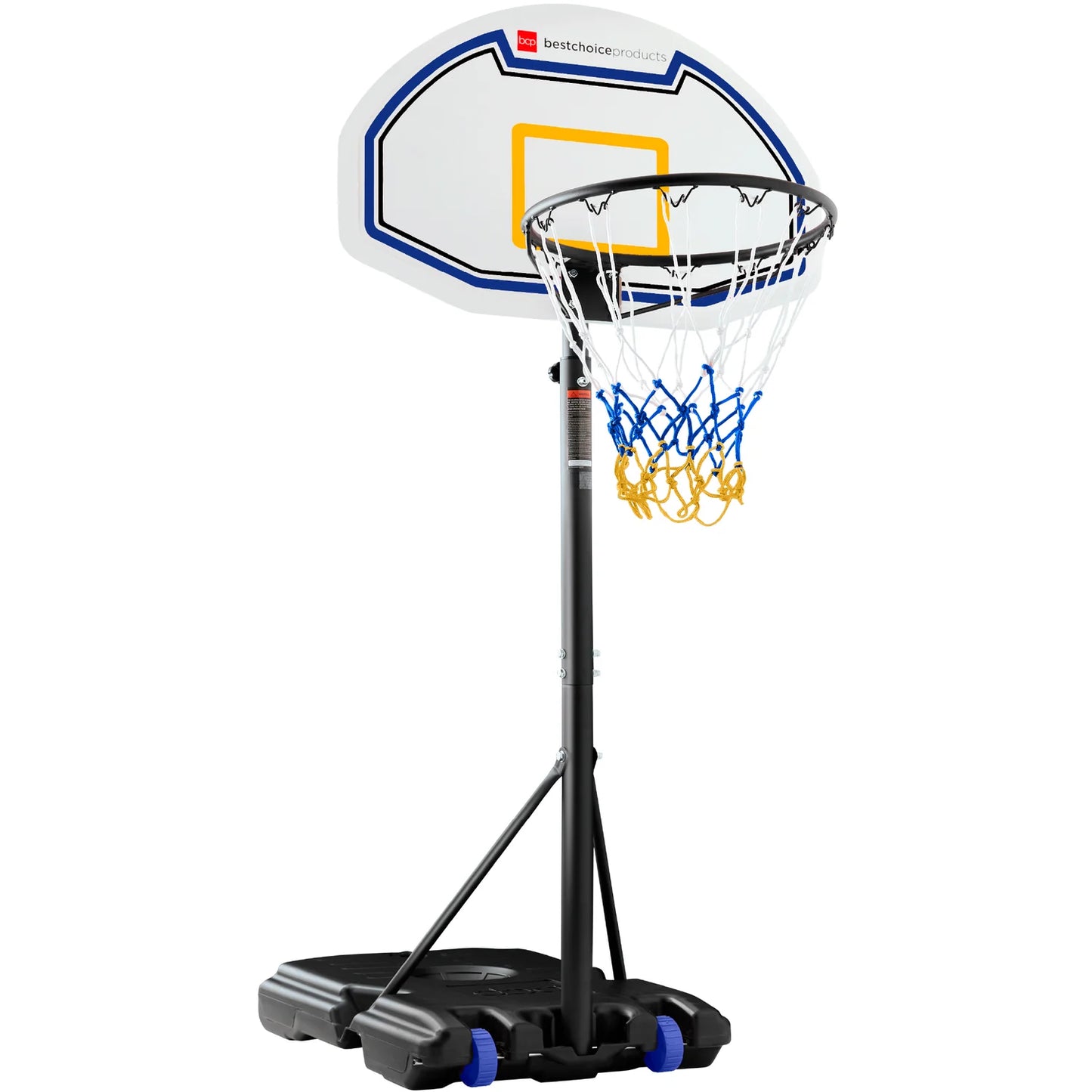 Height-Adjustable Basketball Hoop